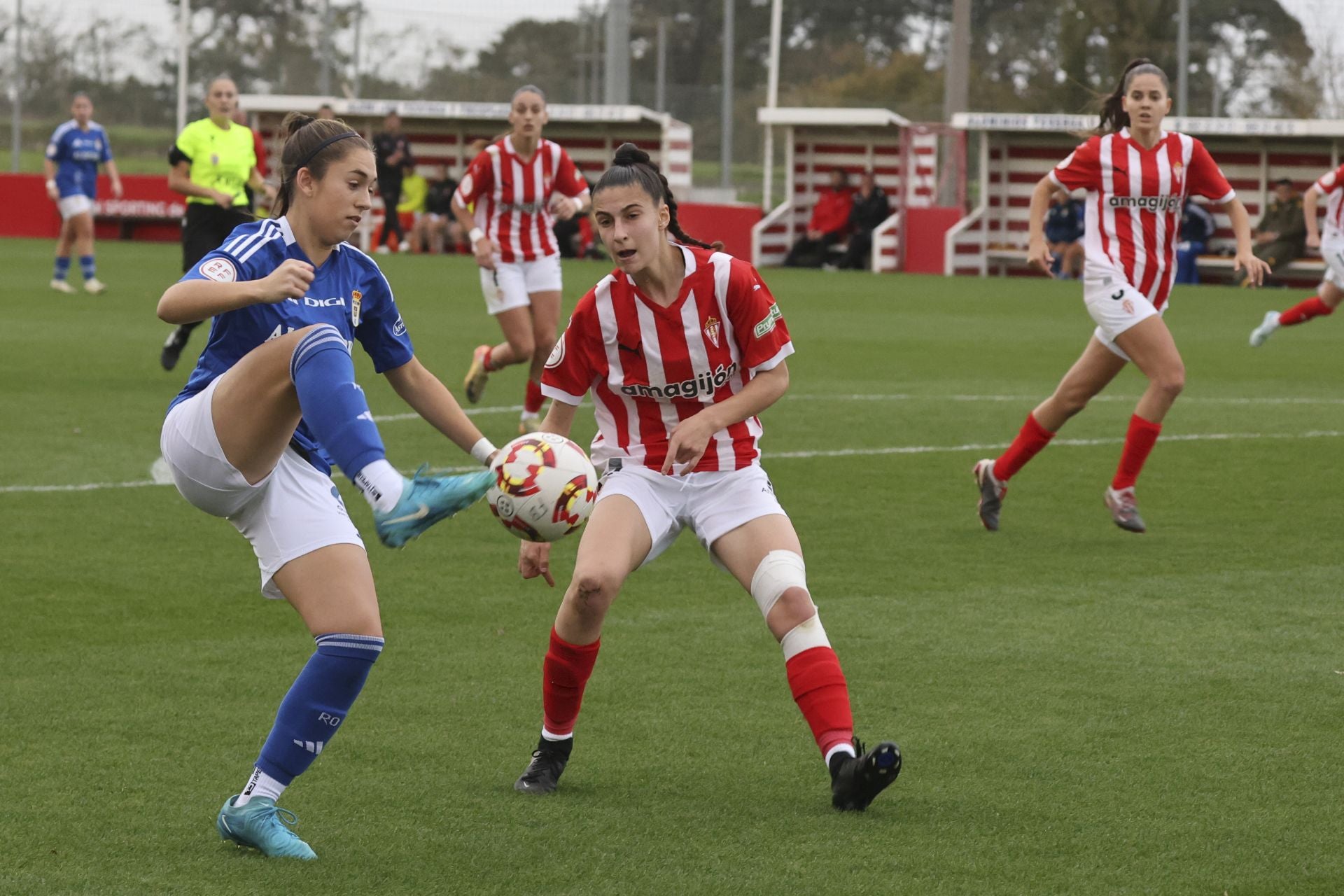 Las mejores imágenes del derbi femenino: Sporting de Gijón 2 - 0 Real Oviedo