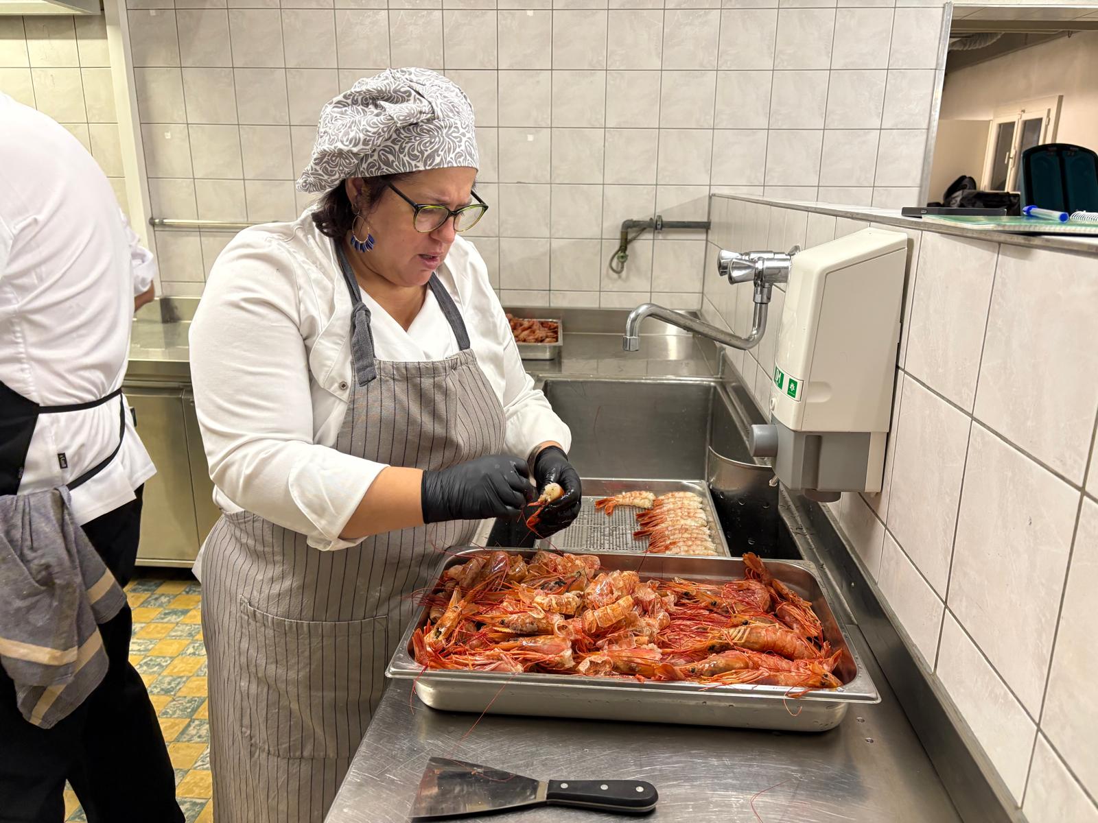 Un restaurante de Gijón prepara un menú asturiano para 200 personas en Suiza