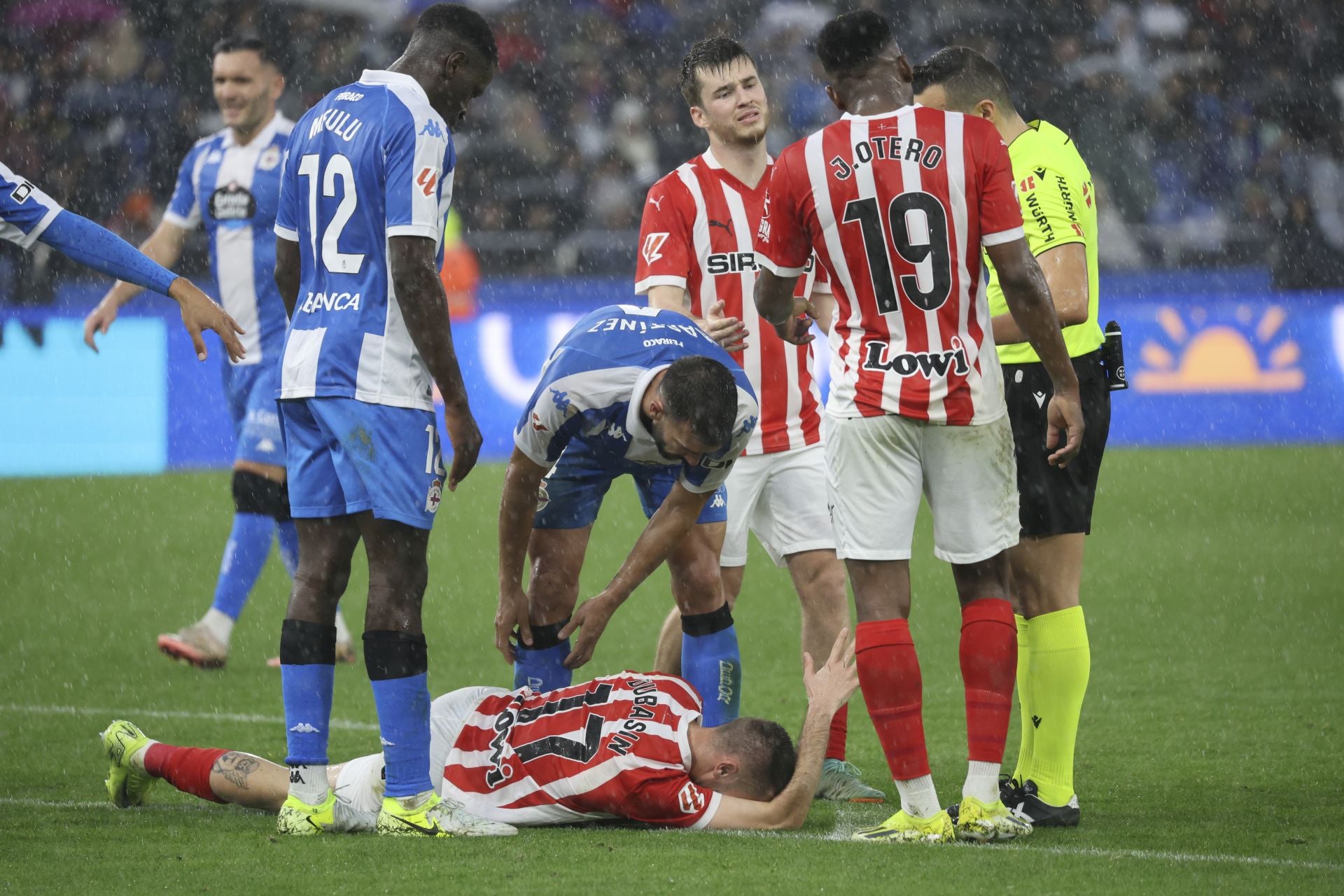 Las mejores imágenes del Deportivo de la Coruña - Sporting de Gijón