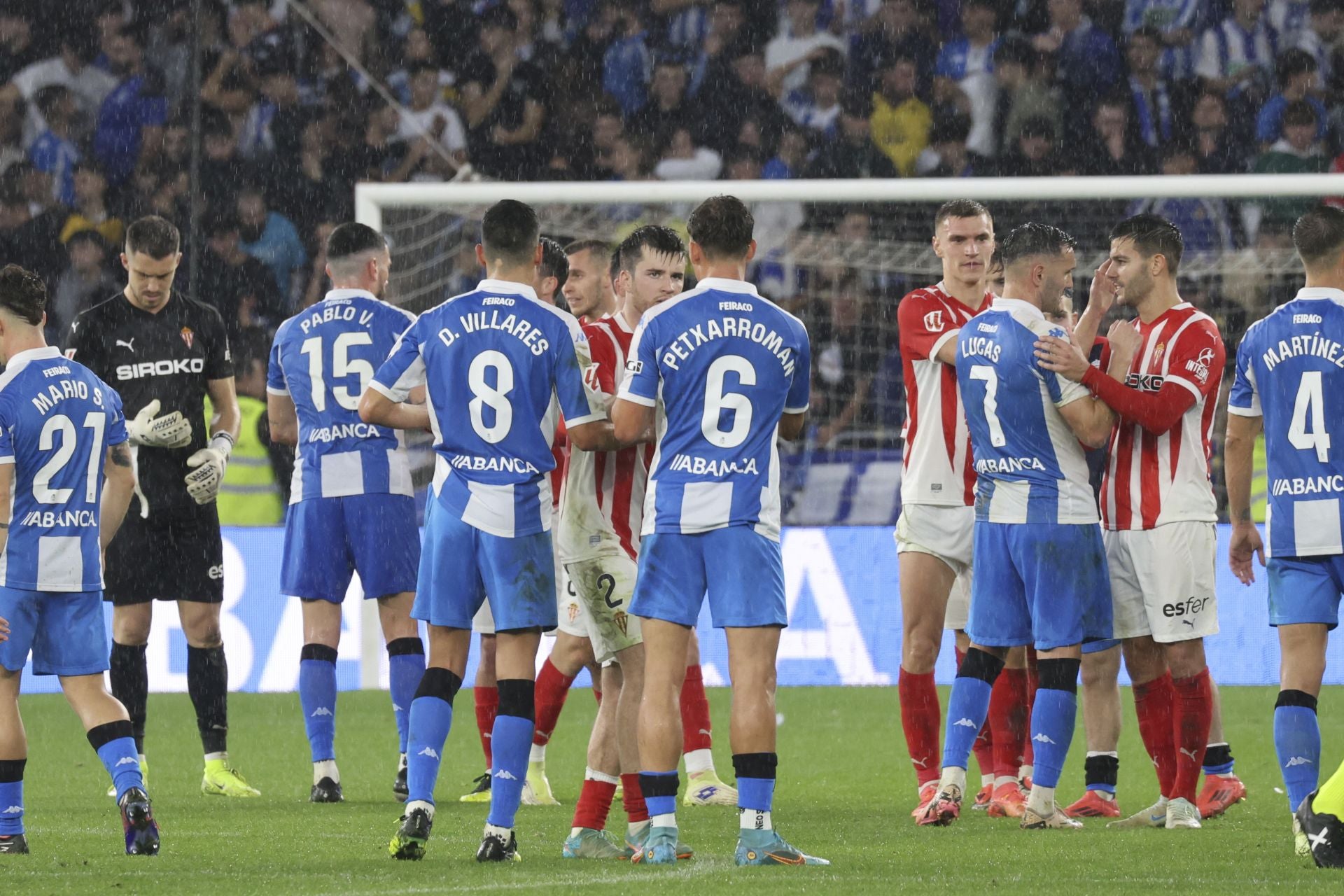 Las mejores imágenes del Deportivo de la Coruña - Sporting de Gijón