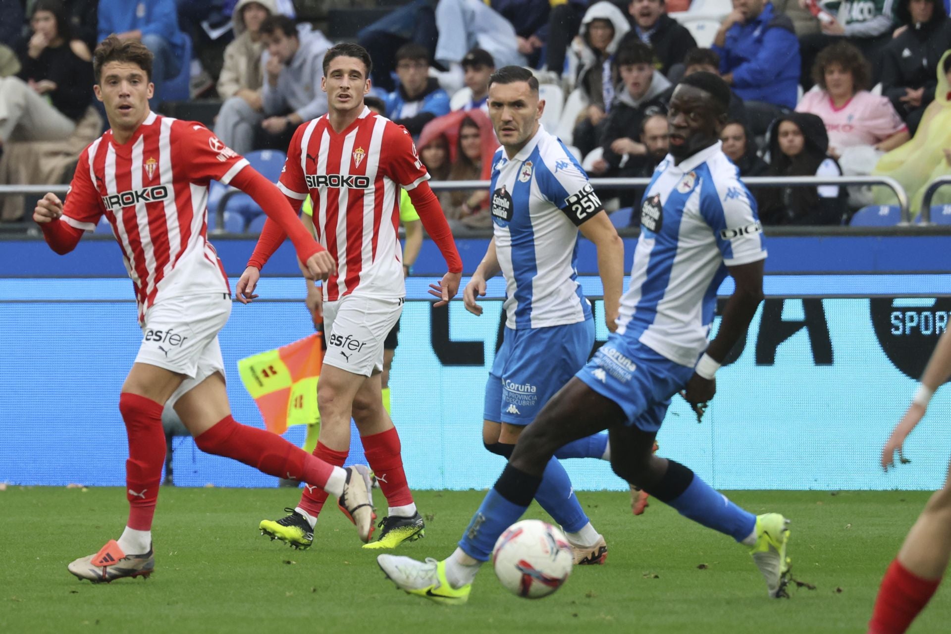 Las mejores imágenes del Deportivo de la Coruña - Sporting de Gijón