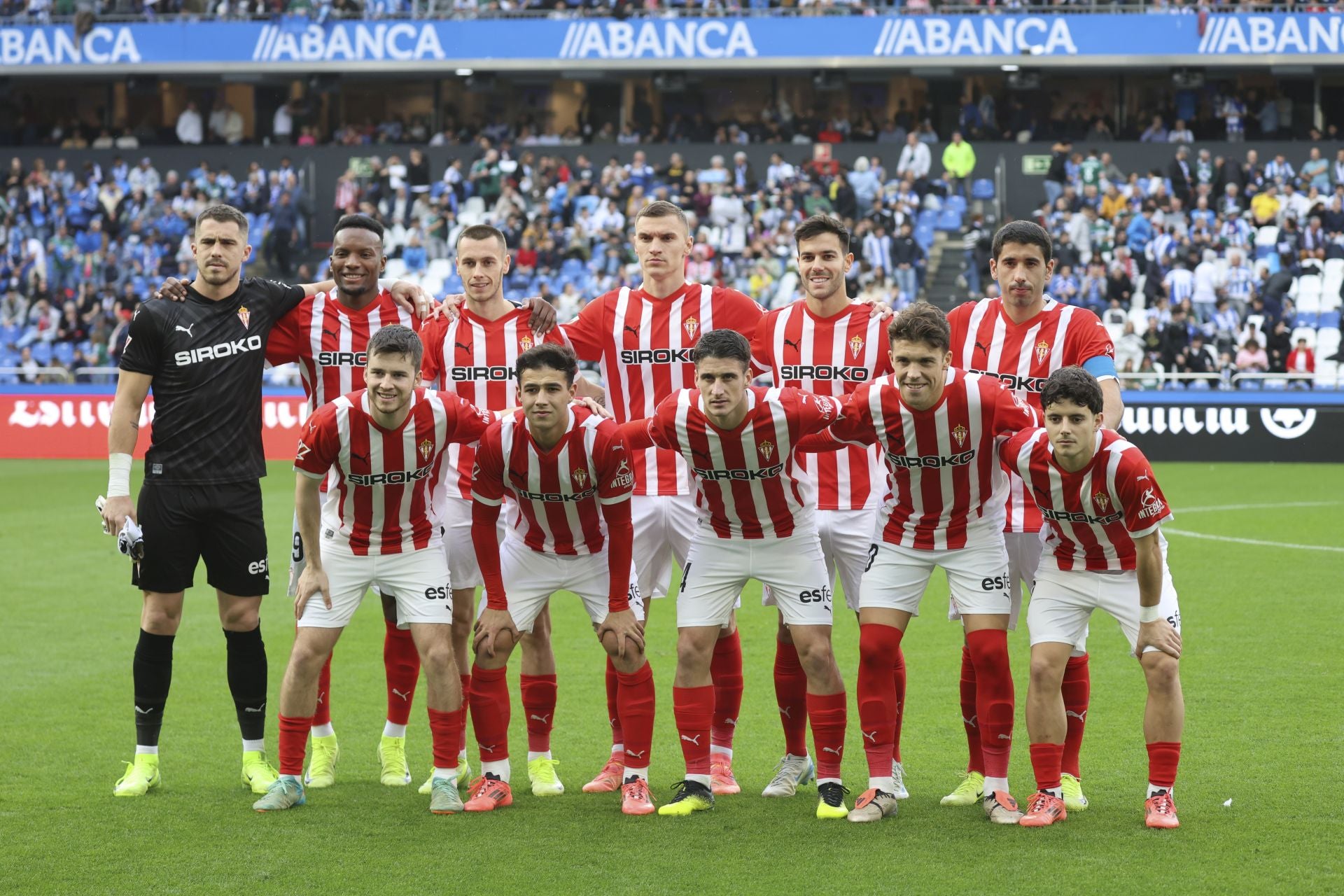 Las mejores imágenes del Deportivo de la Coruña - Sporting de Gijón