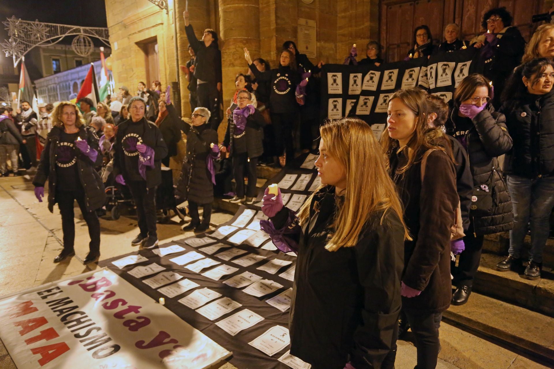 Las calles de Oviedo se llenan por la eliminación de la violencia contra las mujeres