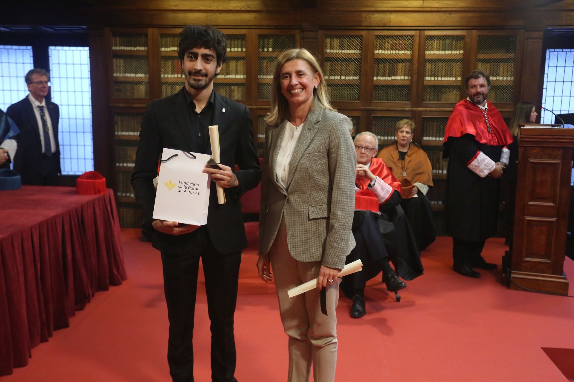 Los estudiantes «más excelentes» de la Universidad de Oviedo