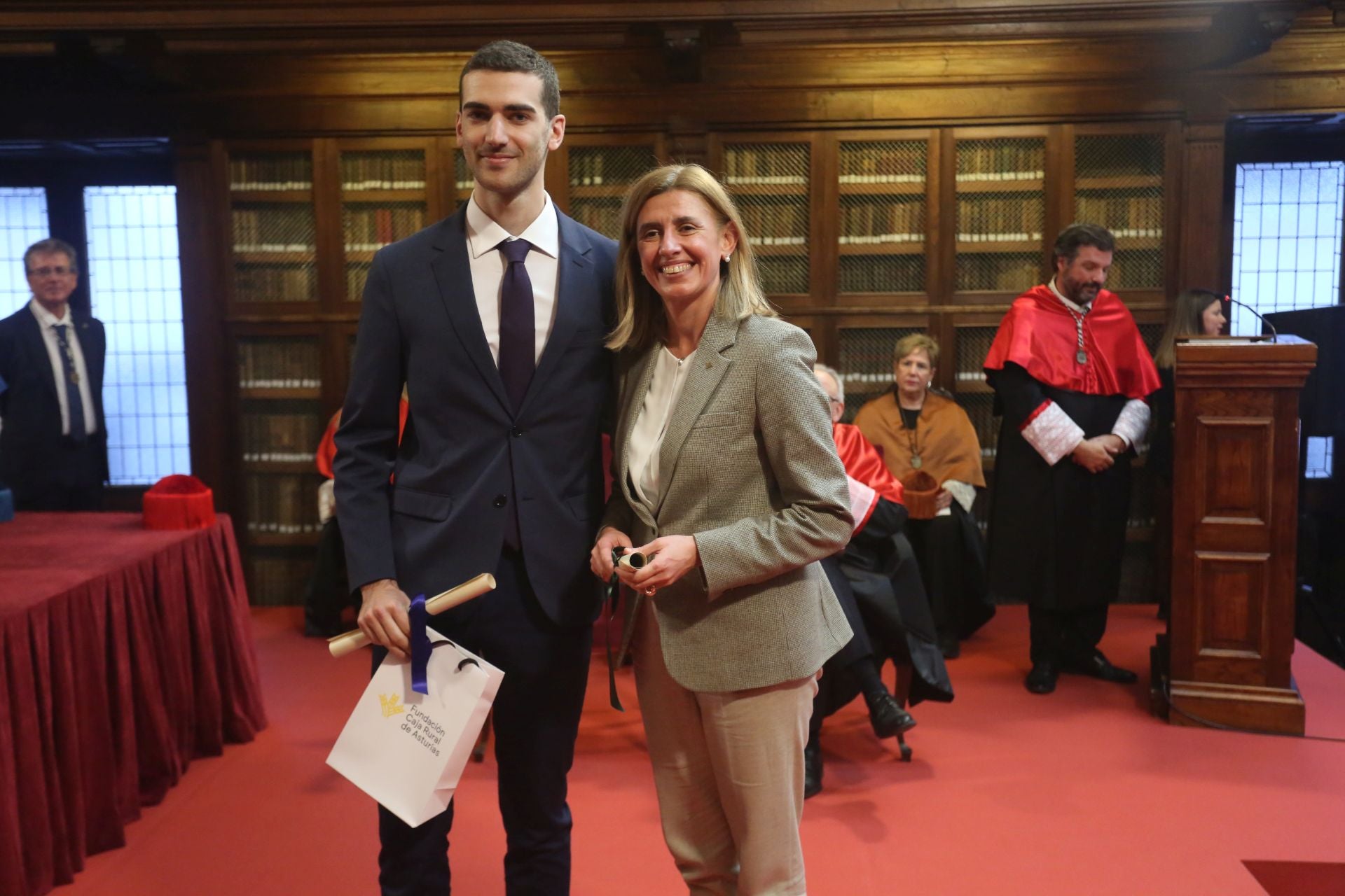 Los estudiantes «más excelentes» de la Universidad de Oviedo