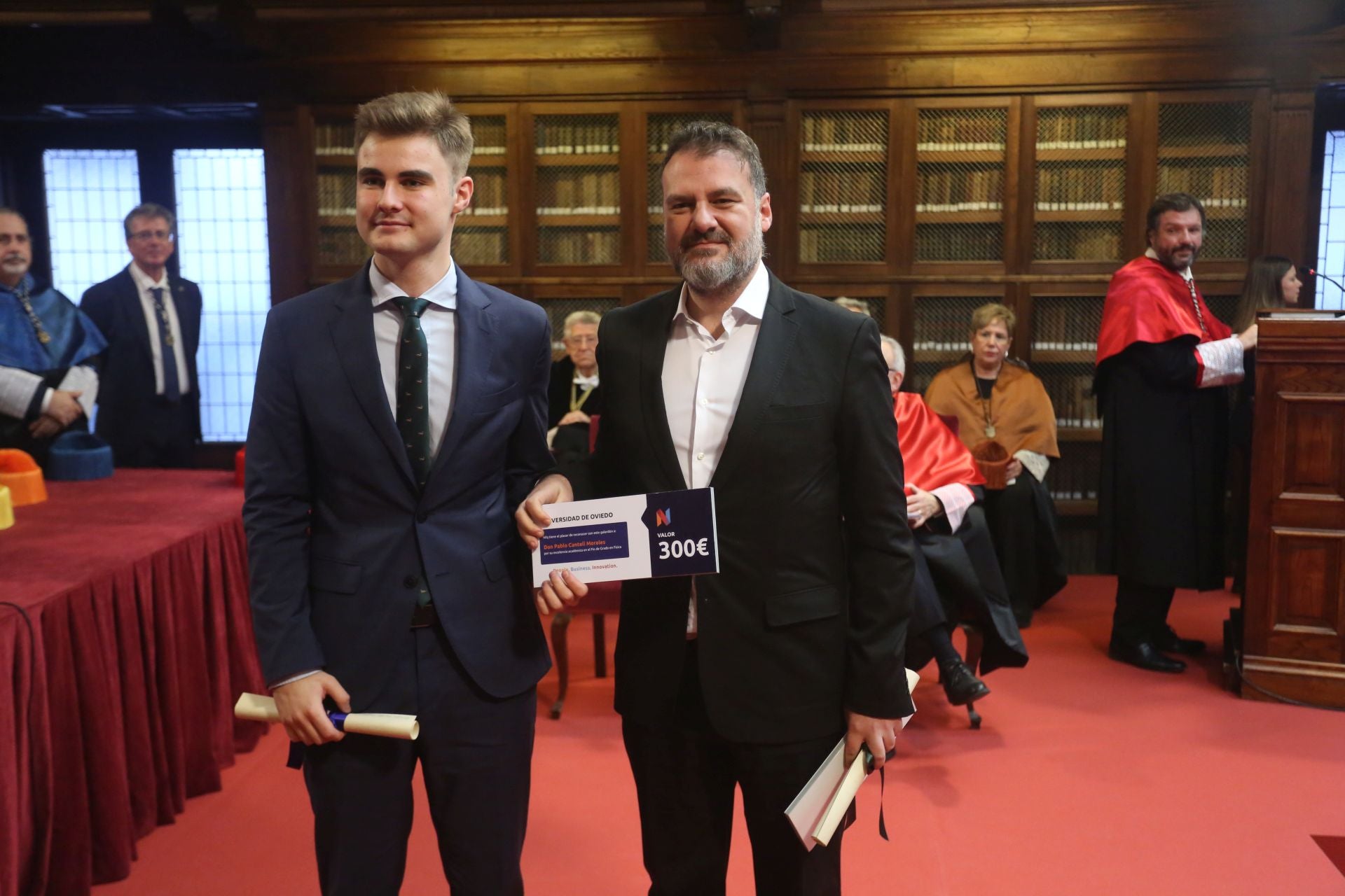 Los estudiantes «más excelentes» de la Universidad de Oviedo