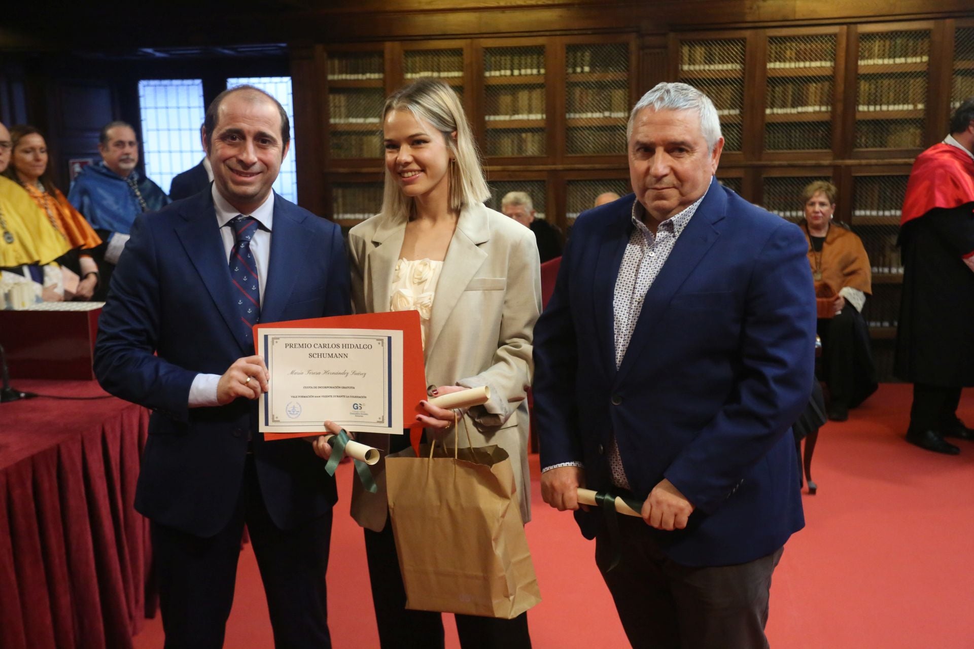Los estudiantes «más excelentes» de la Universidad de Oviedo