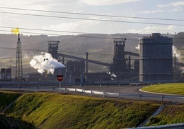 La factoría de Arcelor en Gijón.