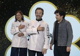 La familia Manzano se corona en la gala de las estrellas Michelin