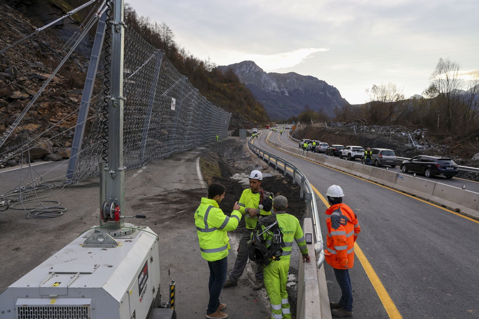 La reapertura del Huerna, en imágenes