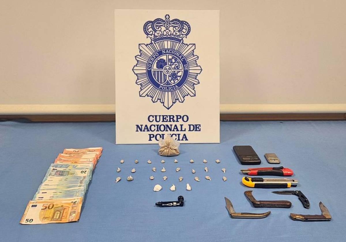 Operación antidroga en Oviedo: la Policía Nacional desarticula un punto negro de venta de heroína