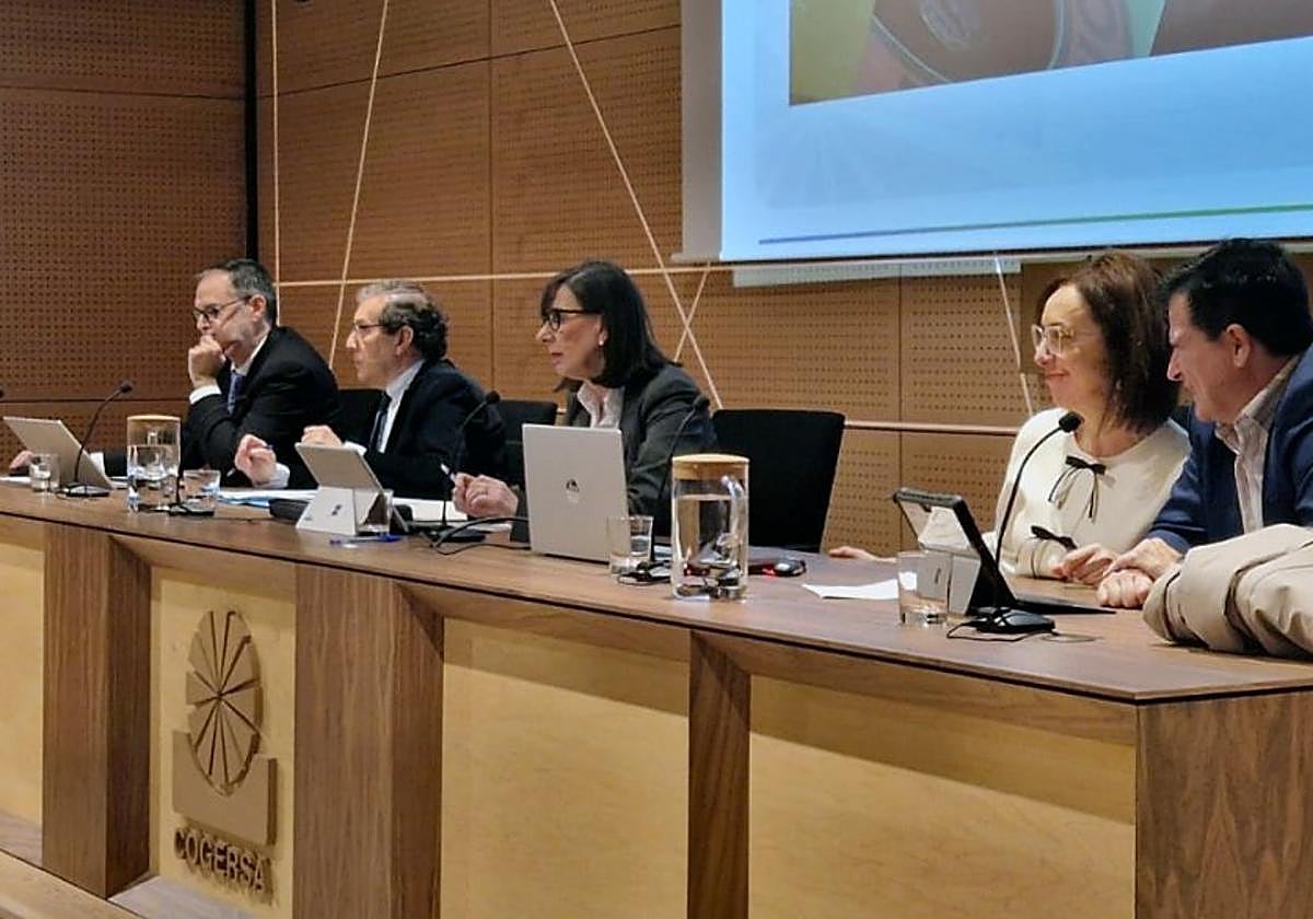 Reunión de la junta de gobierno de Cogersa, el lunes.