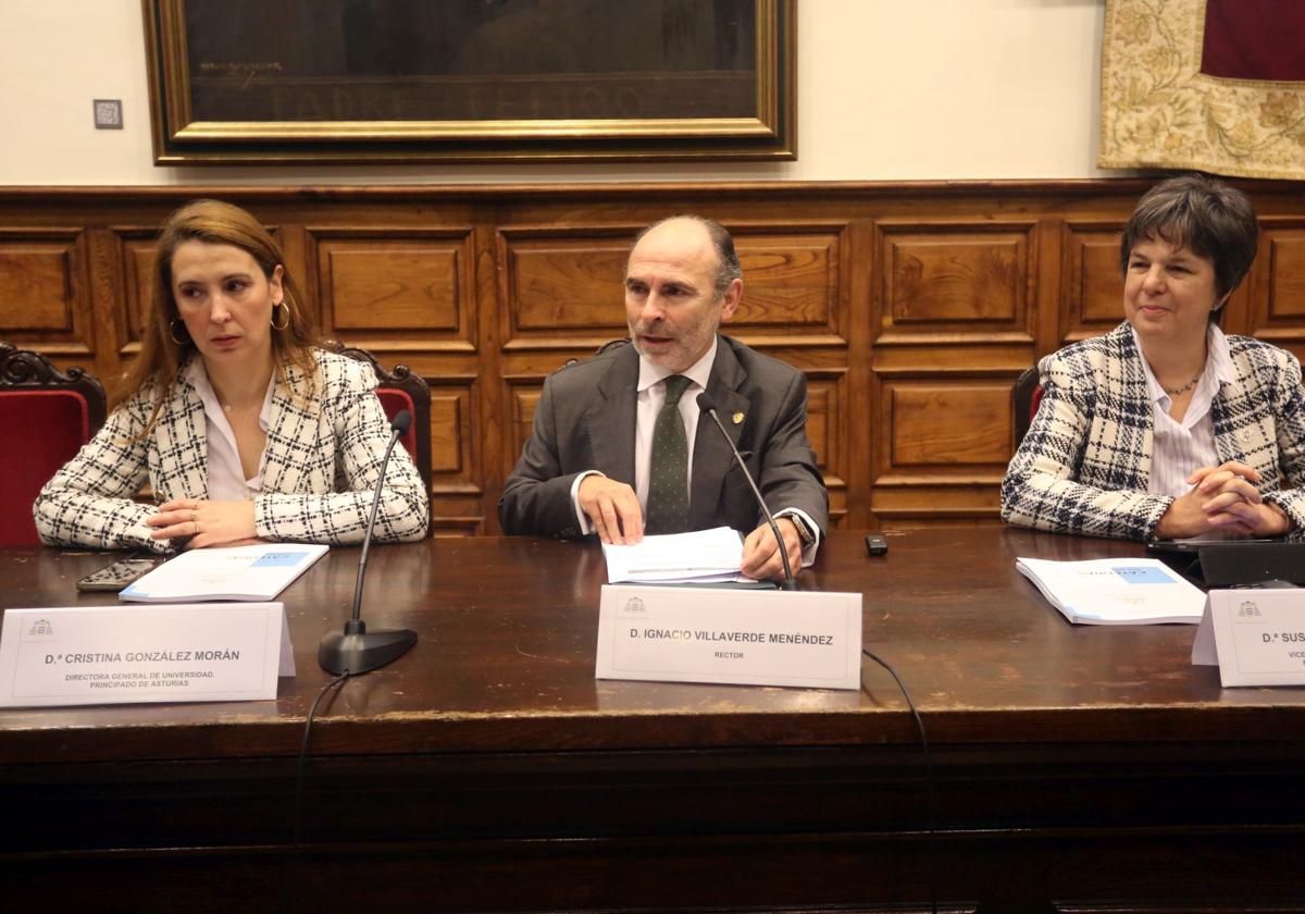 VI Jornada Anual de Cátedras de Empresa e Institucionales en el Edificio Histórico, en Oviedo.