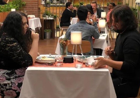 Yolanda y Dante mantuvieron una cita en el exitoso programa de la Cuatro, 'First Dates'.