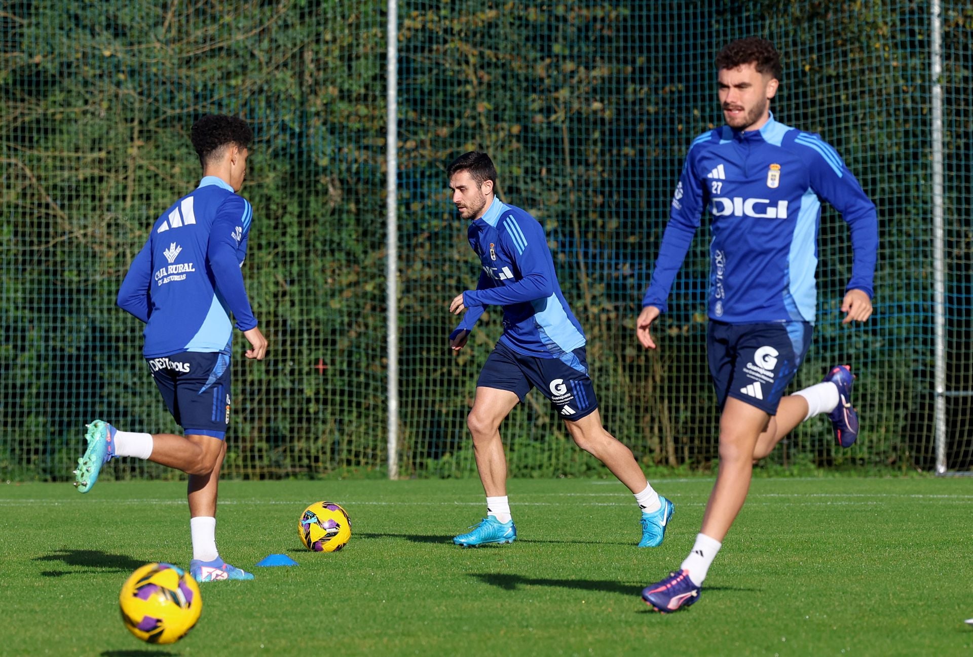 Entrenamiento del Real Oviedo (07/12/24)