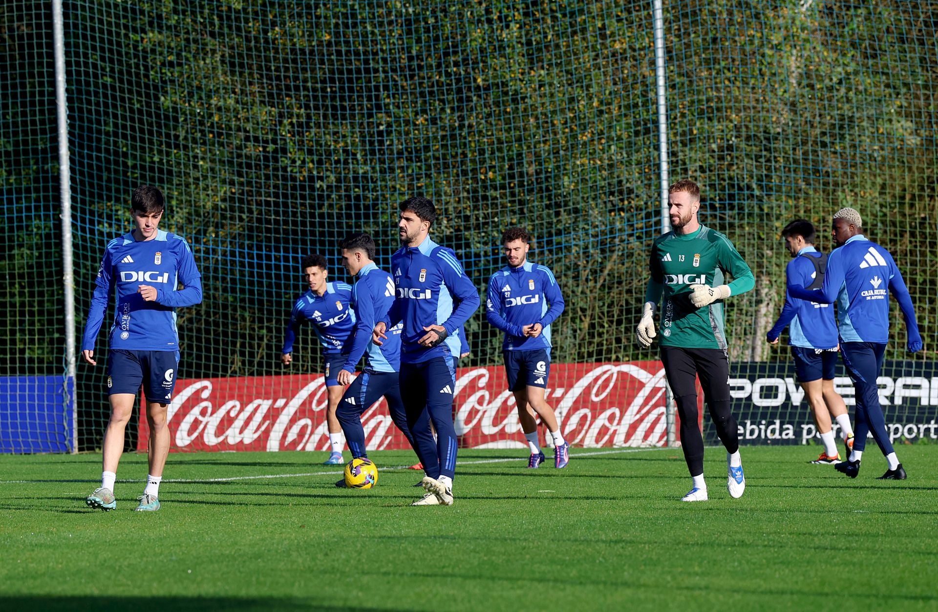 Entrenamiento del Real Oviedo (07/12/24)