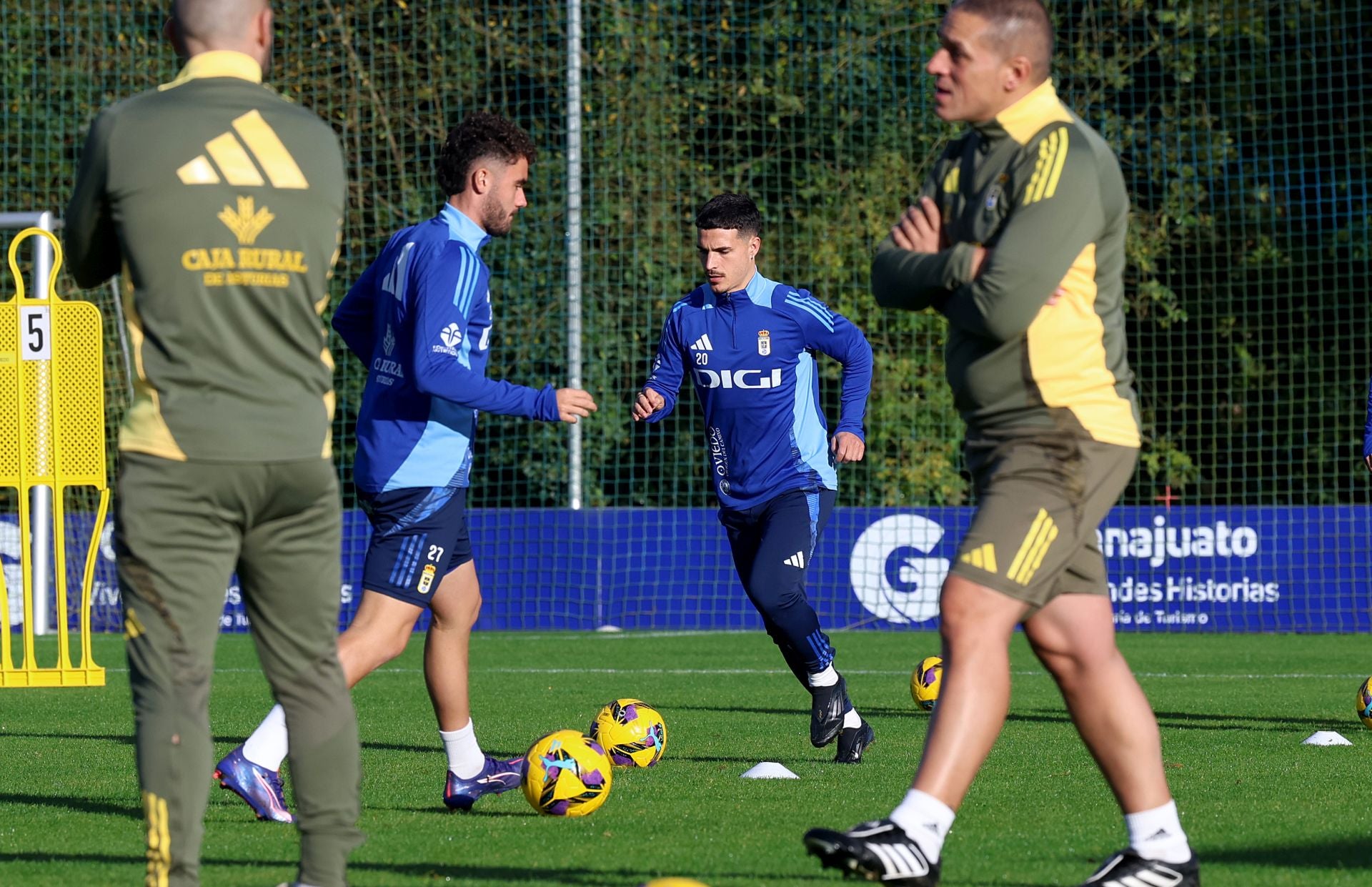 Entrenamiento del Real Oviedo (07/12/24)