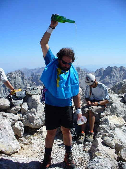 Desde el Torrecerredo, Punto mas alto de Asturias, 2.648 m