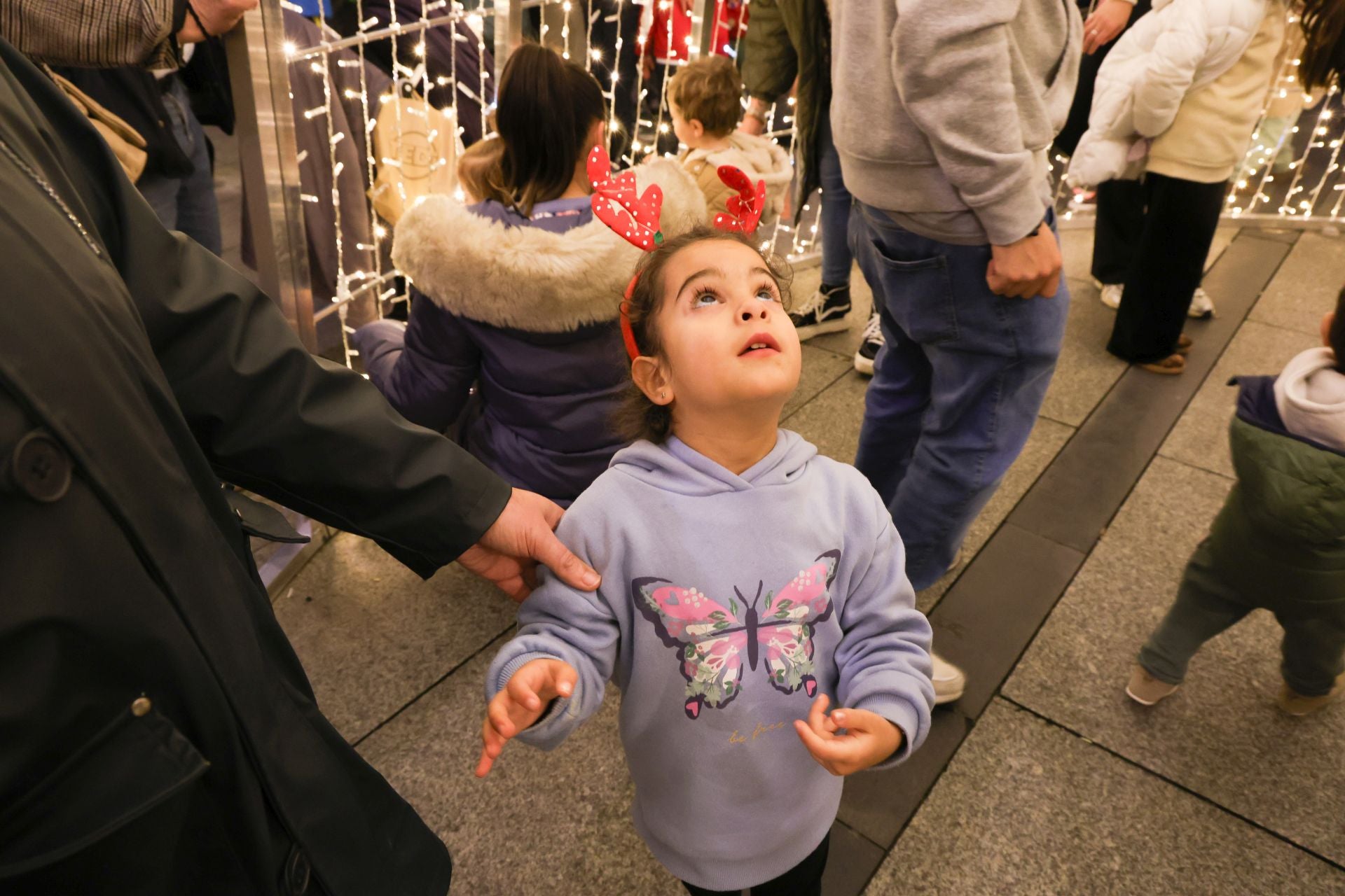 Las luces de Navidad de Avilés, en imágenes