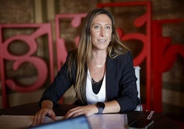 Ángela Pumariega, en la concejalía de Economía, Empleo y Turismo.