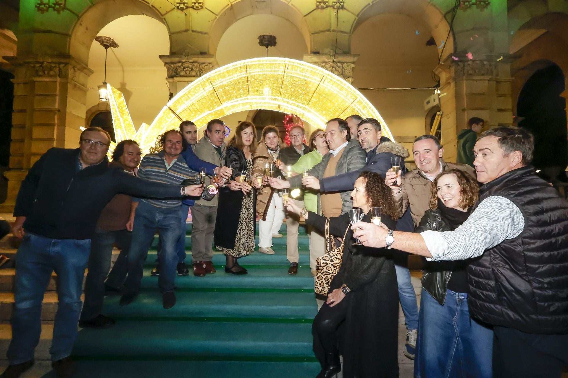 Una brillante Navidad en Villaviciosa con sidra