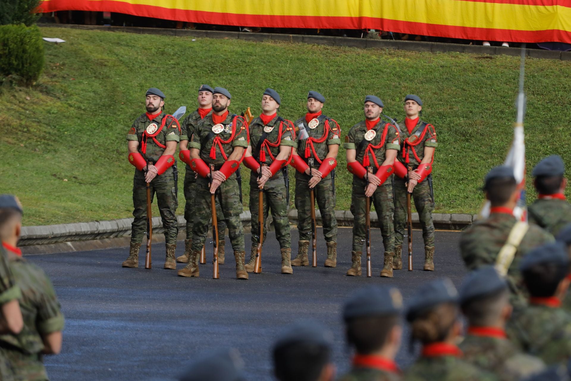 Cabo Noval celebra la Inmaculada, patrona de la Infantería