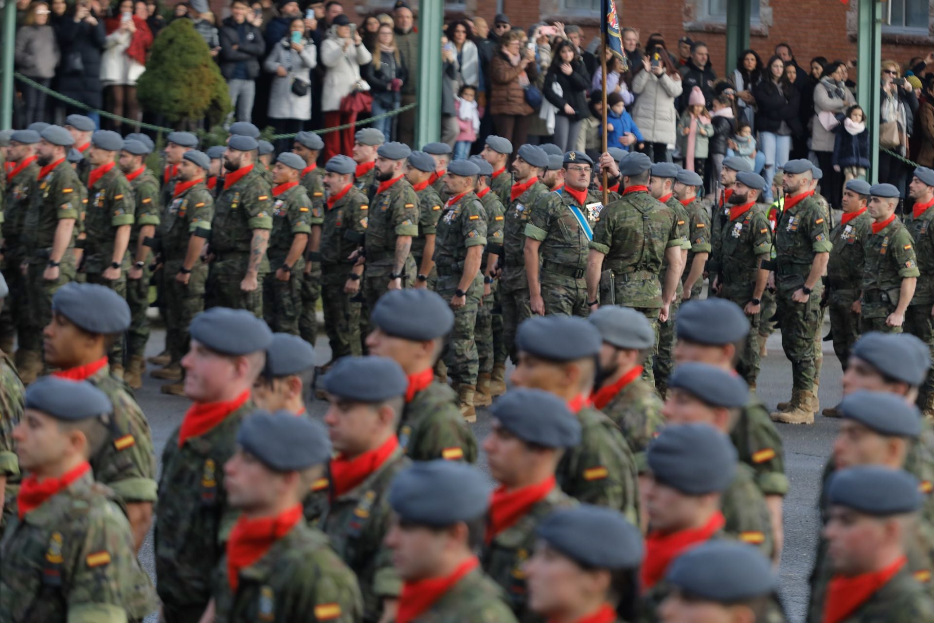 Cabo Noval celebra la Inmaculada, patrona de la Infantería