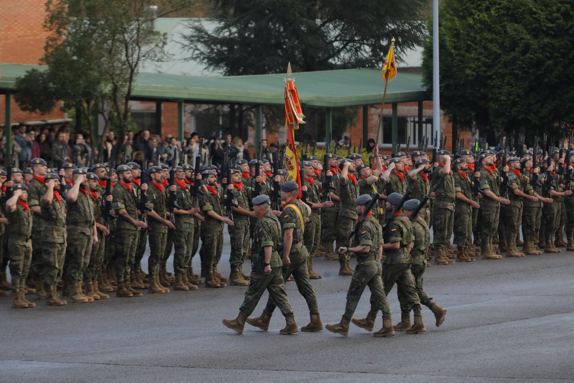 Cabo Noval celebra la Inmaculada, patrona de la Infantería