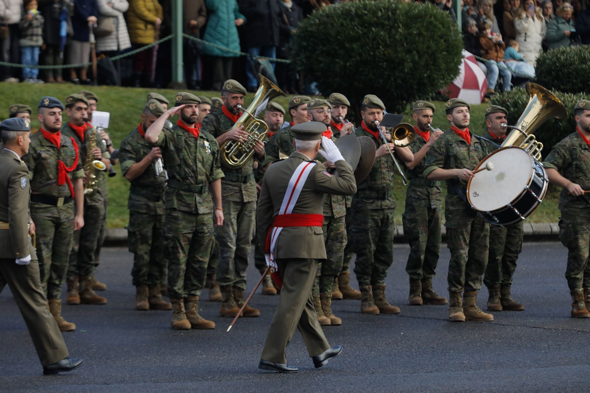 Cabo Noval celebra la Inmaculada, patrona de la Infantería