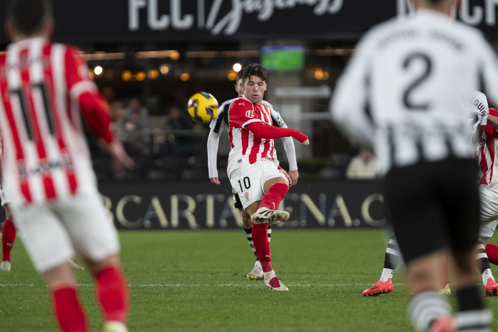 Las mejores jugadas del Cartagena - Sporting de Gijón