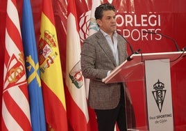 El presidente del Sporting, Alejandro Irarragorri.