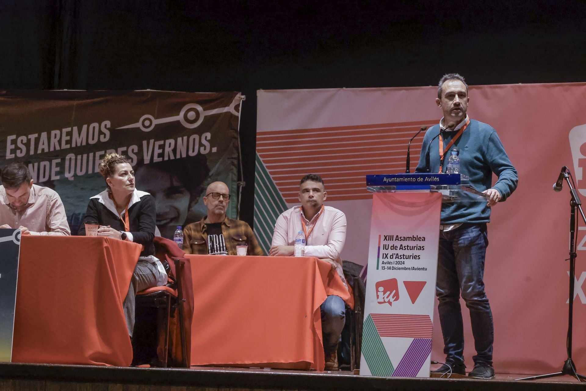 Fotos: la asamblea de IU de Asturias en la que Ovidio Zapico reafirmó su liderazgo