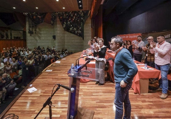 Ovidio Zapico, líder de IU Asturas.