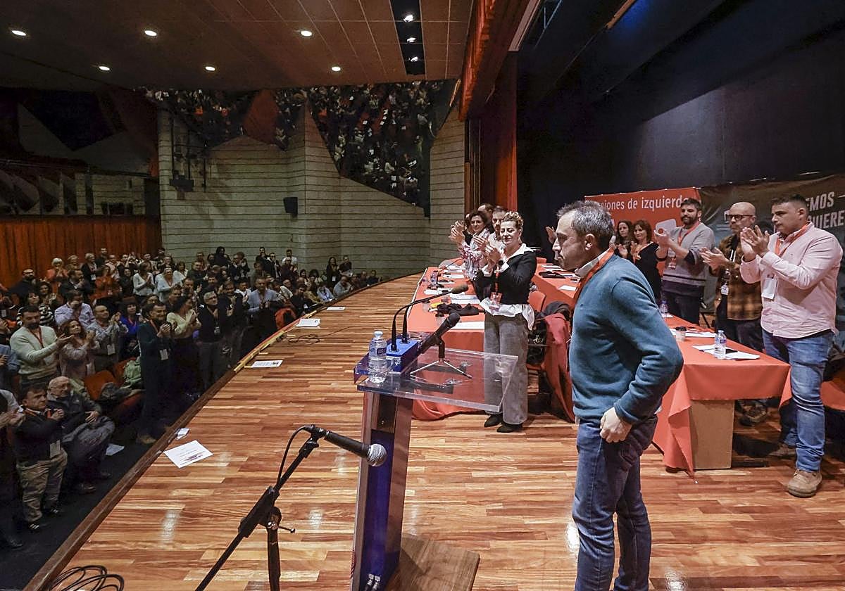 Ovidio Zapico, líder de IU Asturas.