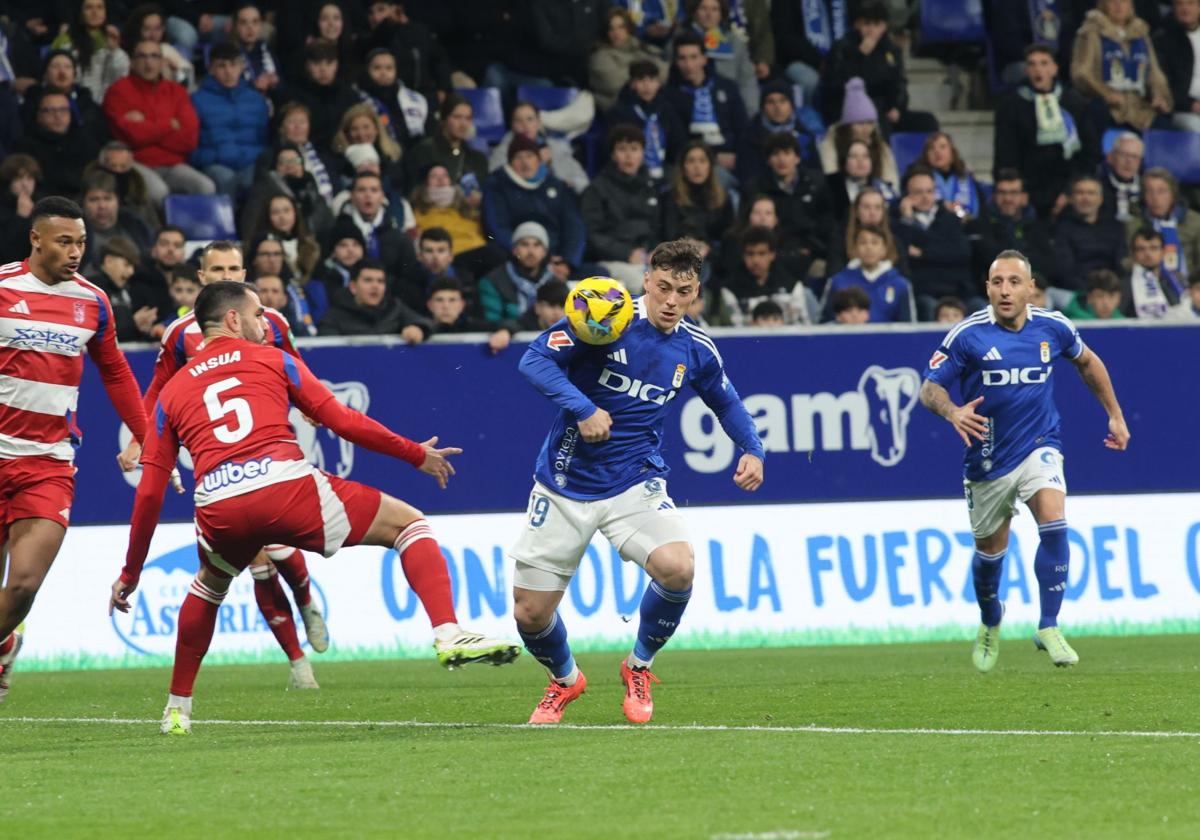 Victoria de calidad del Real Oviedo ante el Granada
