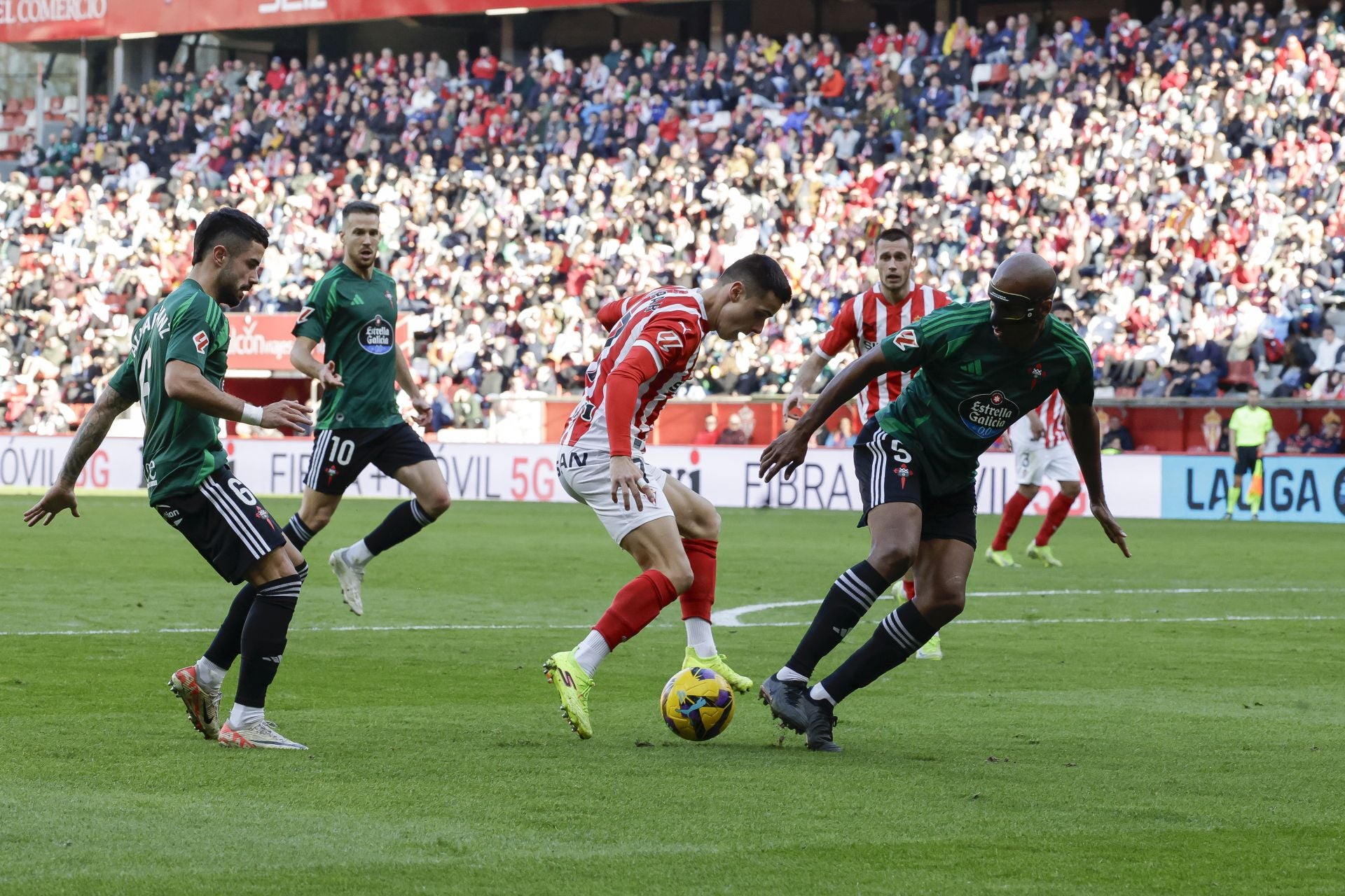 Las mejores jugadas del Sporting de Gijón - Racing de Ferrol