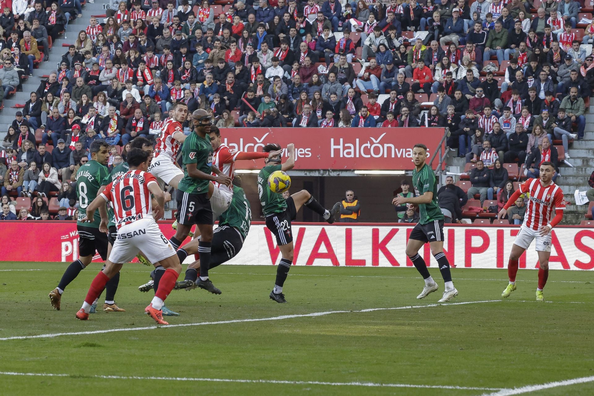 Las mejores jugadas del Sporting de Gijón - Racing de Ferrol