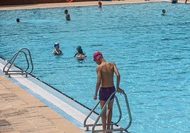 Las piscinas de San Lázaro, en una imagen de archivo.
