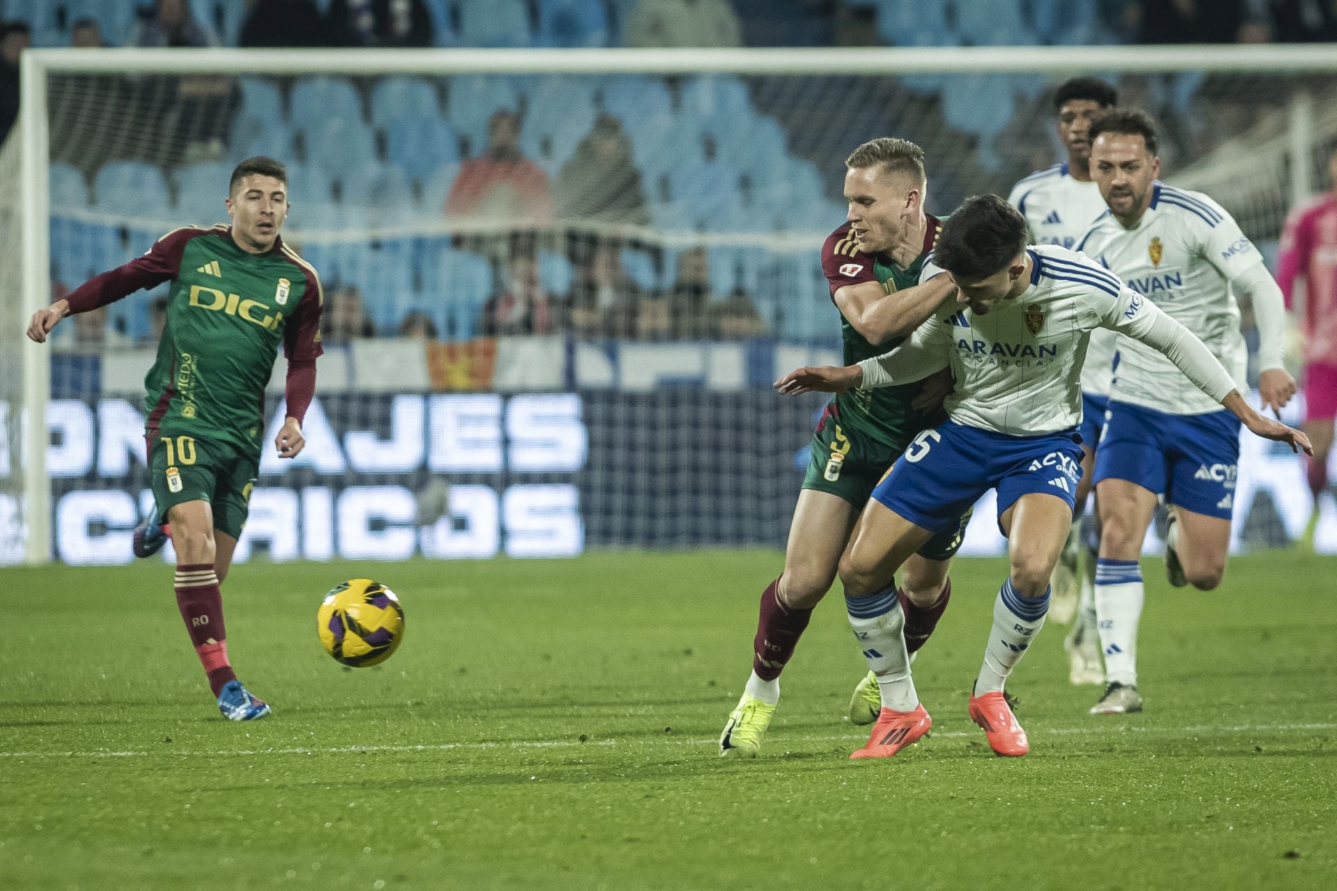 Las mejores imágenes del Real Zaragoza - Real Oviedo