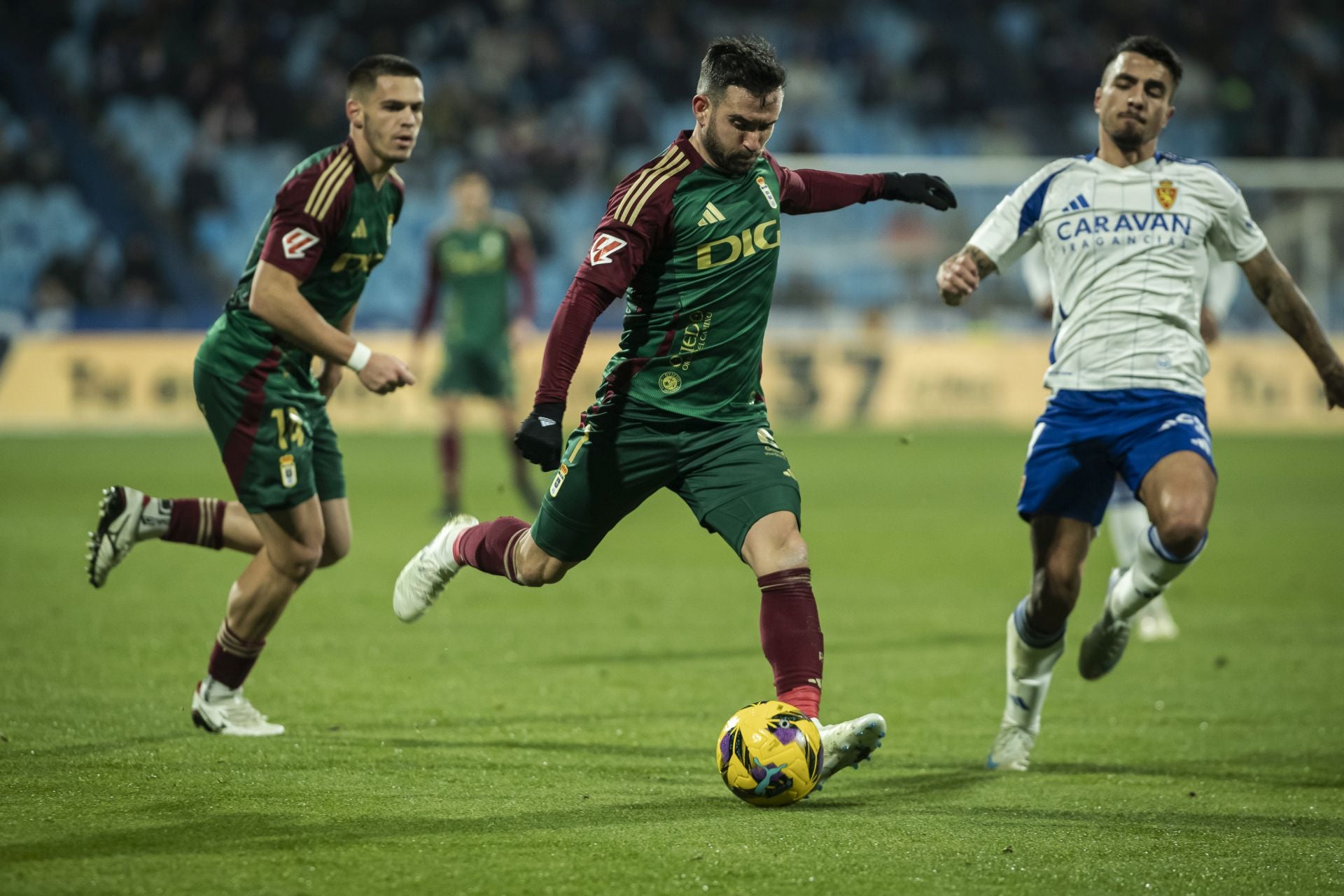 Las mejores imágenes del Real Zaragoza - Real Oviedo