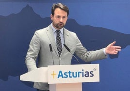 El presidente del PP de Asturias, Álvaro Queipo.