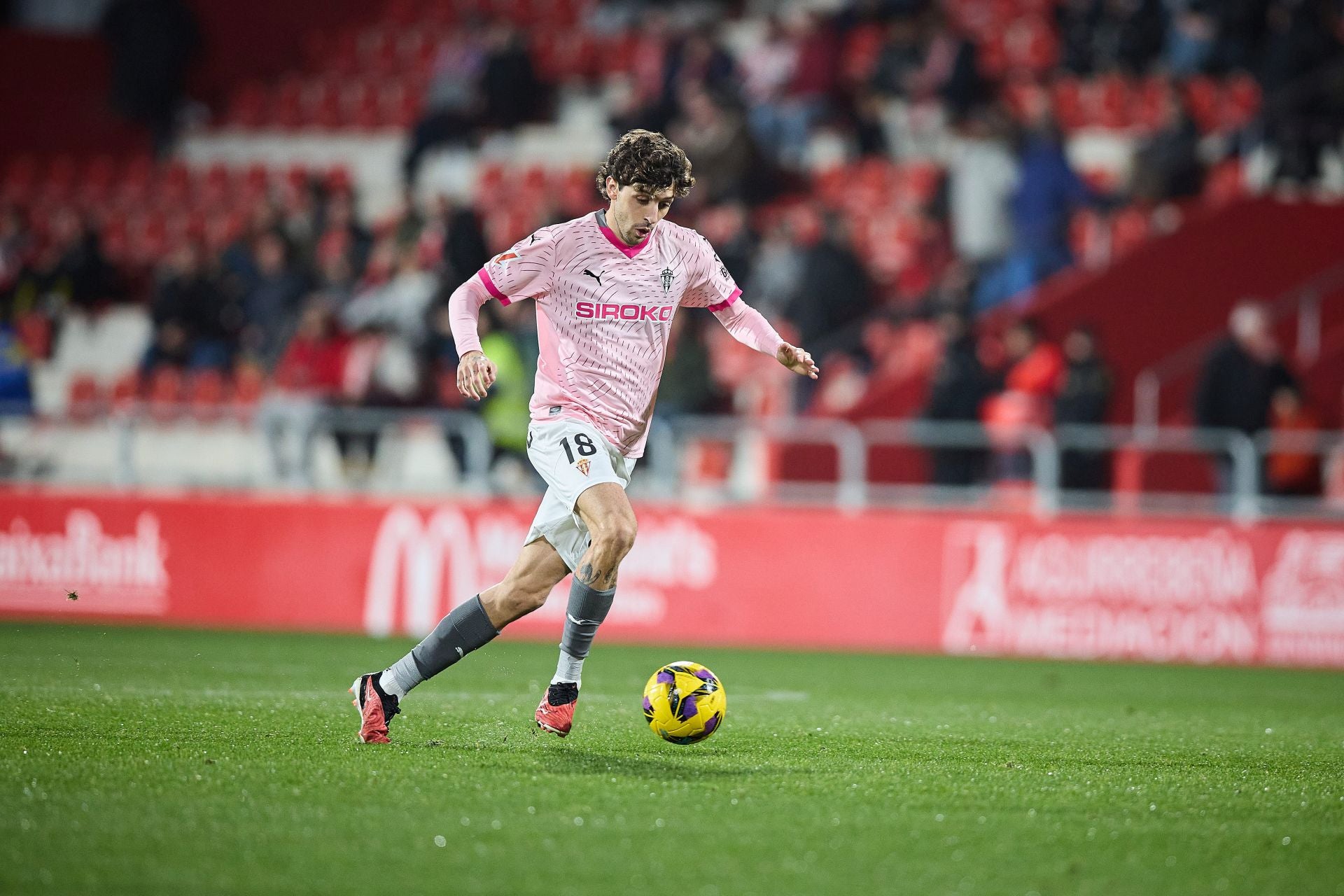 Las mejores imágenes del Mirandés 1 - 1 Sporting de Gijón