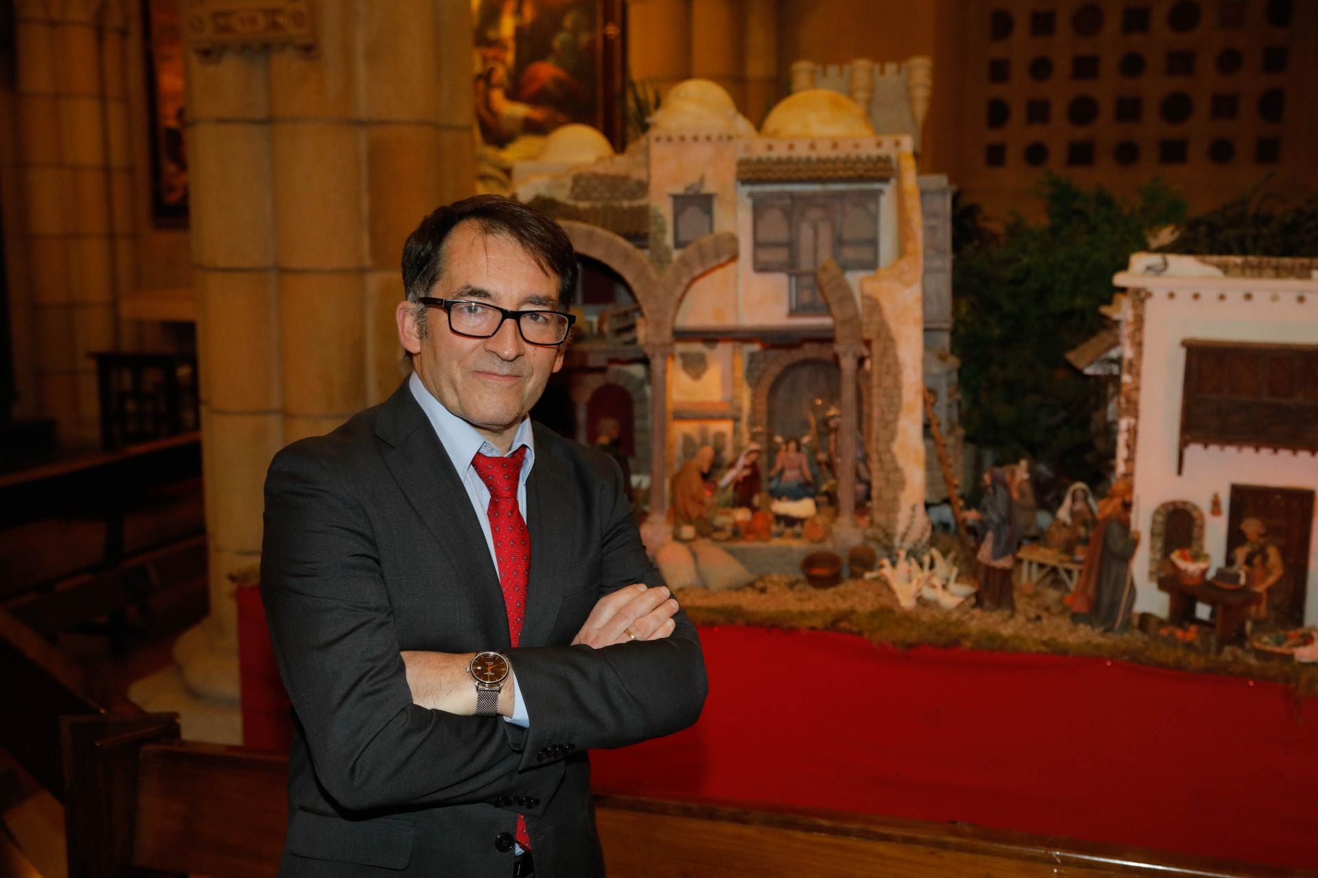 El pregón del acto de Navidad de la Asociación Belenista de Gijón en imágenes