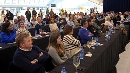 Asistentes a una de las presentaciones que acogió Gastrolibro, en el Calatrava.