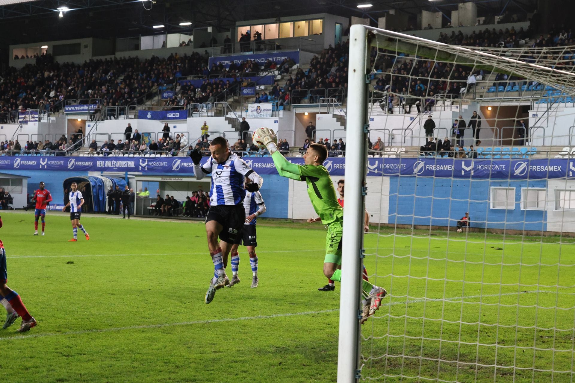 Las mejores imágenes del Real Avilés 0 - 2 Numancia