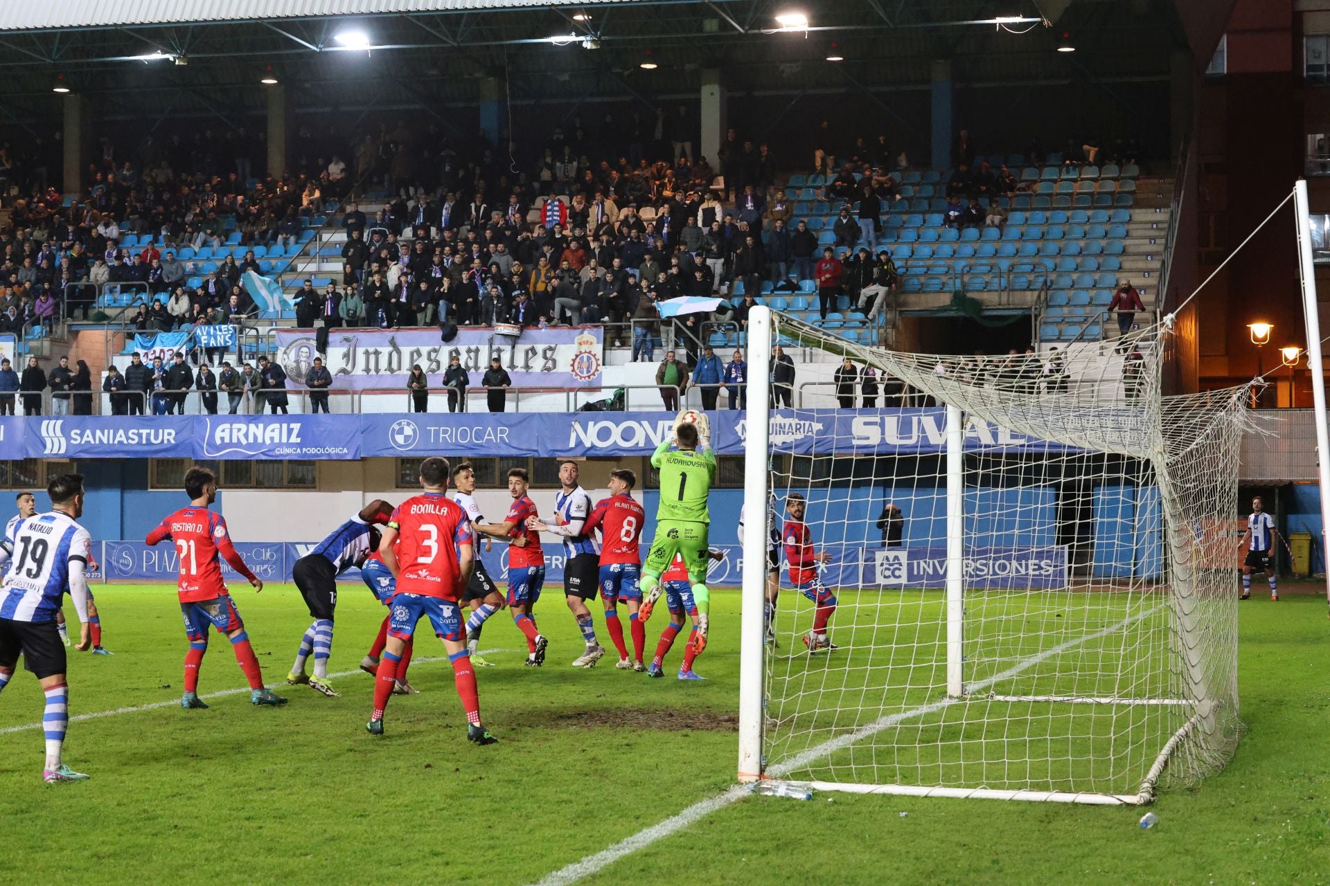 Las mejores imágenes del Real Avilés 0 - 2 Numancia