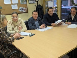 Ana López-Clavería, María Antonia García, Rafael Alonso, José Manuel Pimentao y Rodrigo Fernández.