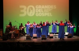 The Mississippi Mass Choir, que cerró el festival Grandes del Góspel en el Teatro Jovellanos, derrochó energía y cautivó al respetable. El público volvió a abarrotar el coliseo gijonés.