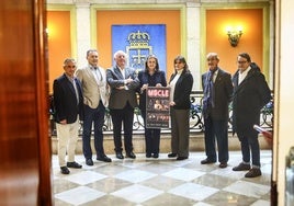 Rafael Cimas, Adolfo Rivas, Miguel Ángel de Diego, Margarita Collado, María Velasco, Tomás Reinares y Laude Martínez.