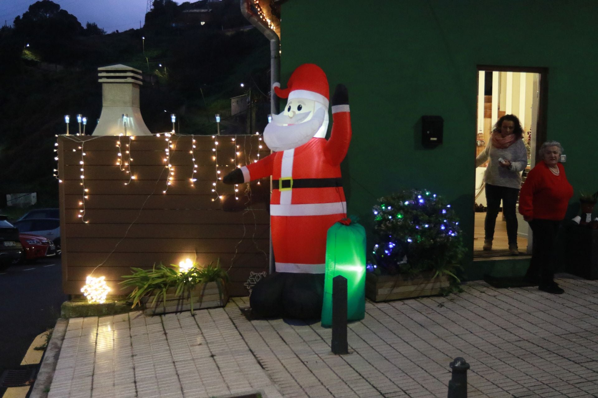 Otra de las decoraciones en El Muselín.